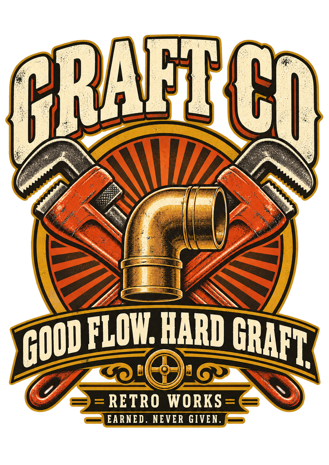 Good Flow. Hard Graft. front artwork